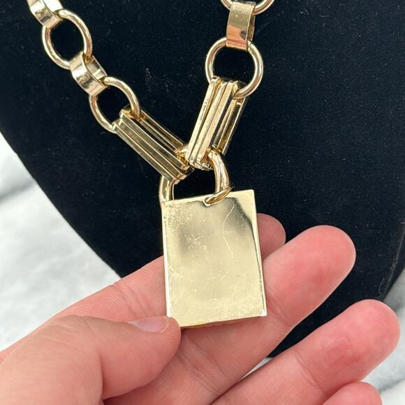 Dannijo Elisa Gold Plated Pendant Necklace - Picture 2 of 4